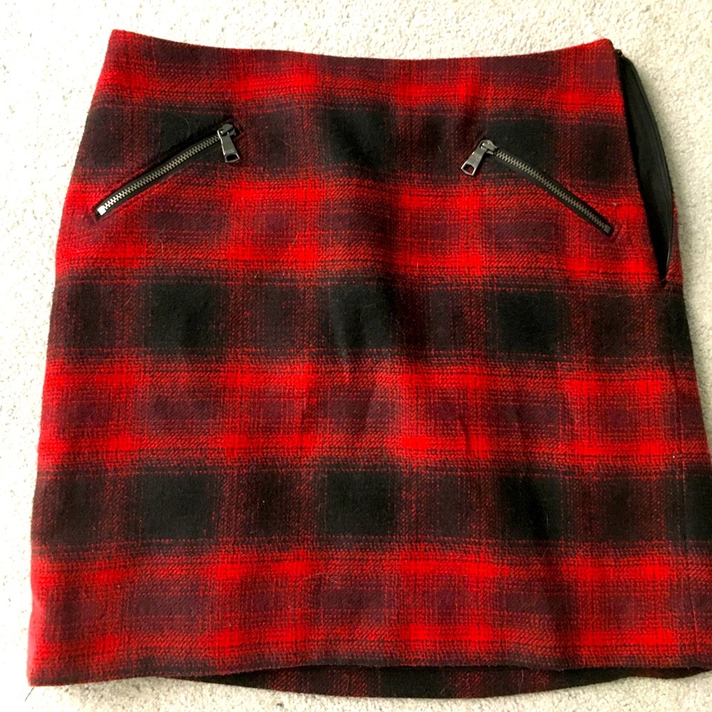 Banana Republic Plaid Skirt
